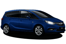 Minibus Rental Stockport - Vauxhall Zafira 7-Seater - Minibus hire Stockport